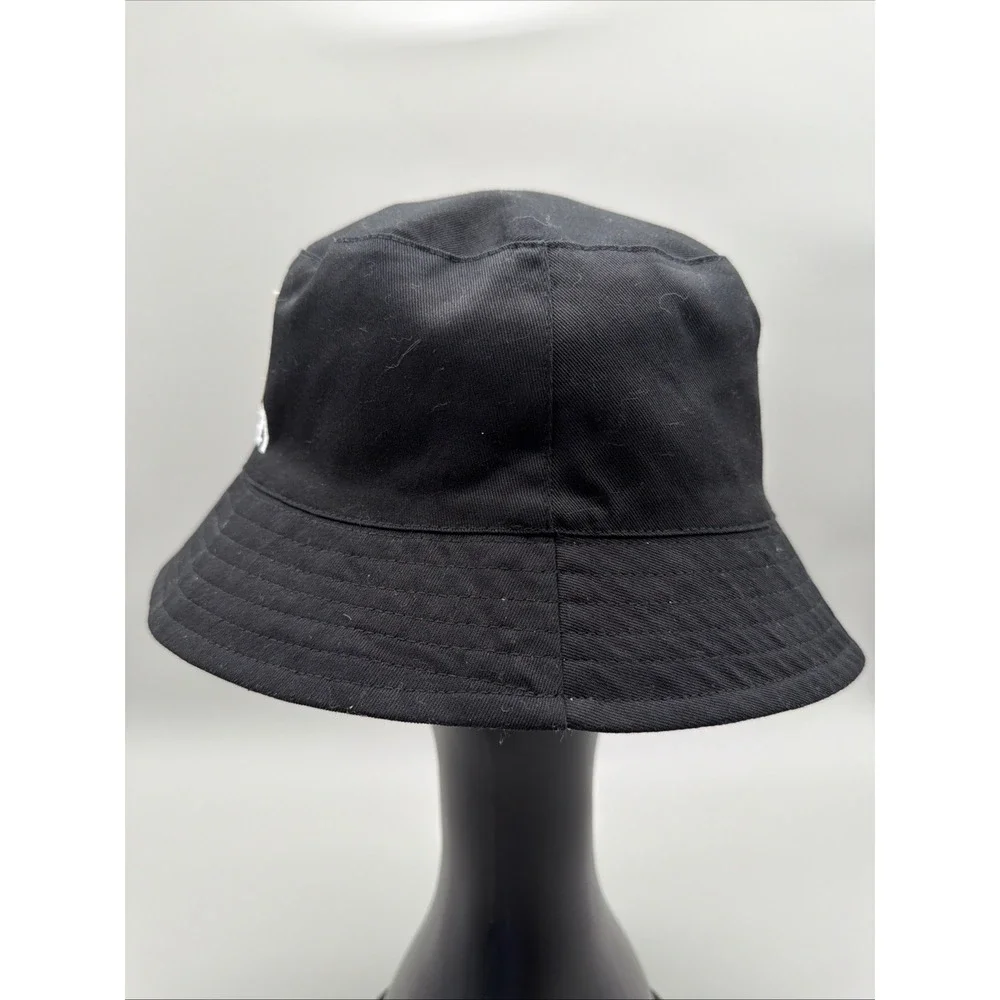 BT21  Logo Black Reversible Bucket Hat One Size Adult Lightweight